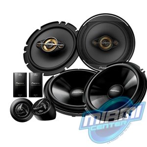 COMPONENTE PIONEER TS-651C + PARLANTES TS-A1688 + ESPACIADORES ABS (4)