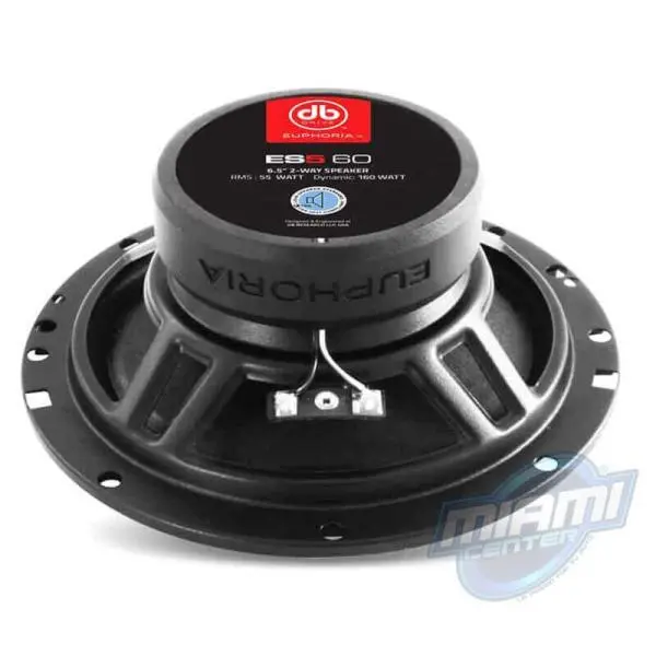 COMBO PARLANTES ES5 60 + COMPONENTES DB DRIVE EUPHORIA ES5 6C + ESPACIADORES ABS X4 (INSTALADO) - Imagen 8
