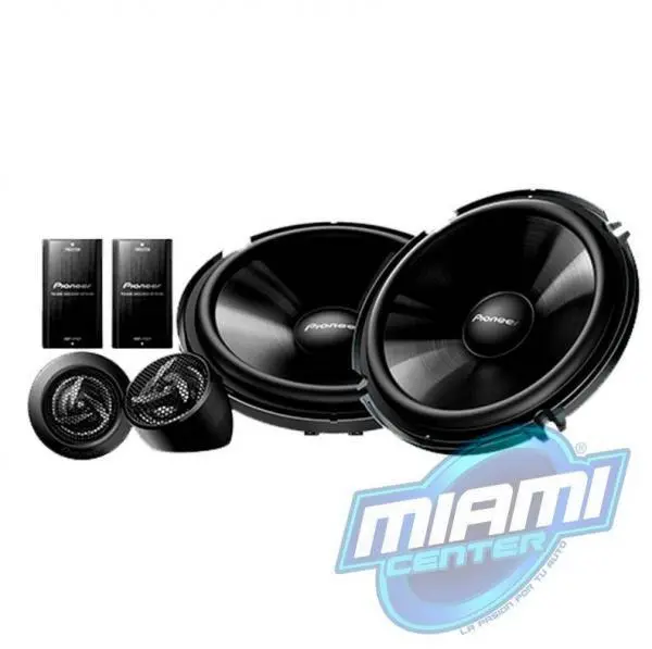 COMPONENTE PIONEER TS-651C + PARLANTES TS-A1688 + ESPACIADORES ABS (4) - Imagen 6