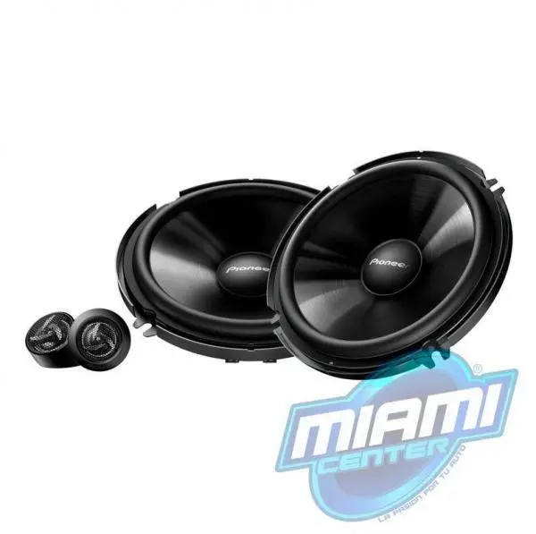 COMPONENTE PIONEER TS-651C + PARLANTES TS-A1688 + ESPACIADORES ABS (4) - Imagen 7