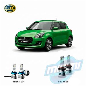 COMBO LED HELLA SUZUKI SWIFT 2021+ (H4 + H11)