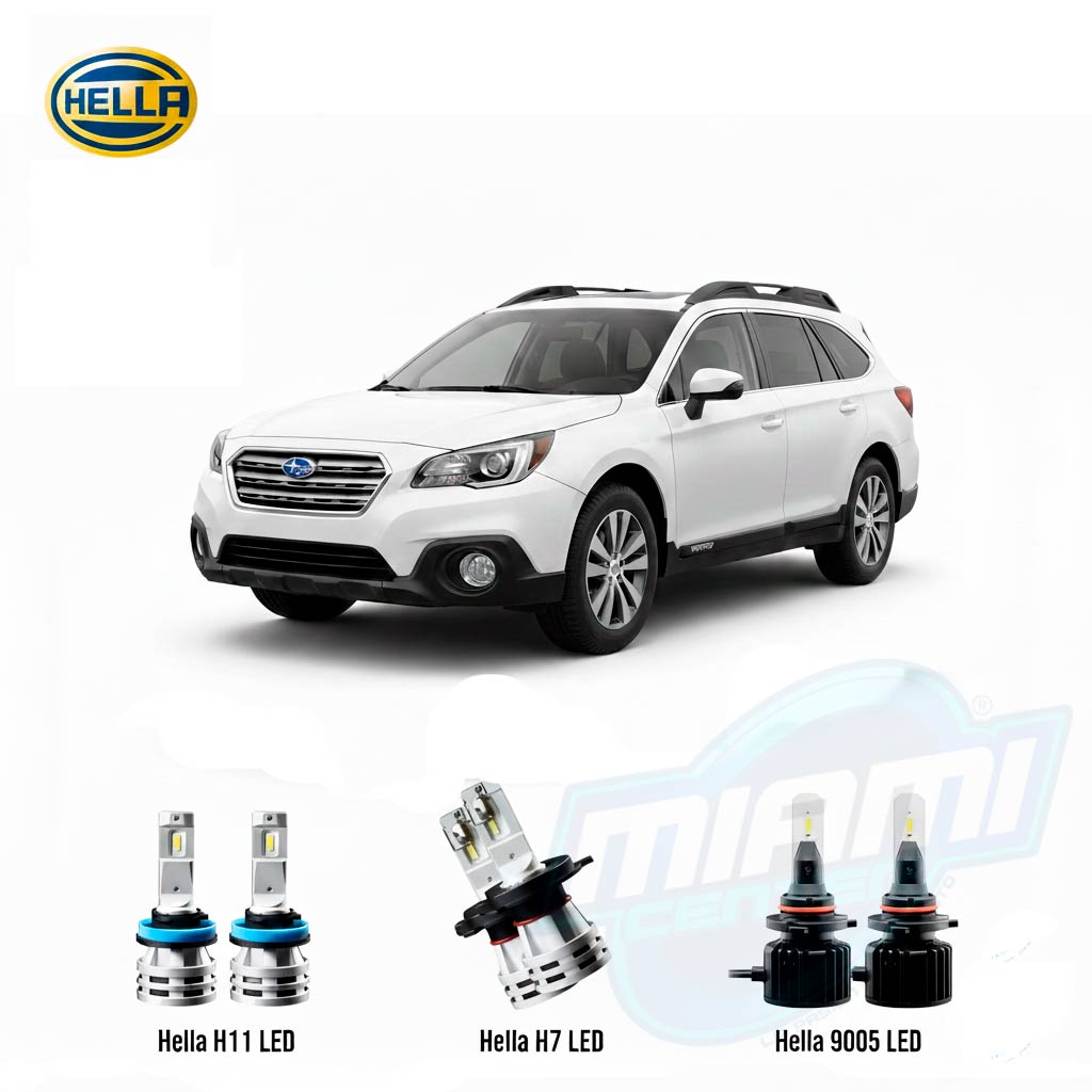 COMBO LED HELLA SUBARU OUTBACK 13-16 (H7/9005/H11)