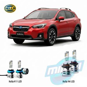 COMBO LED HELLA SUBARU XV 2013–2017 (H4 + H11)