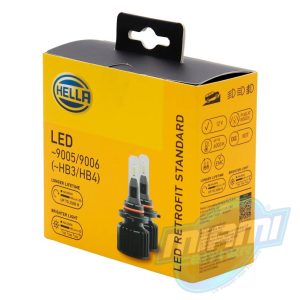 HELLA AMPOLLETAS LED PARA AUTO 9005/9006 (HB3/HB4) FAROS DELANTEROS