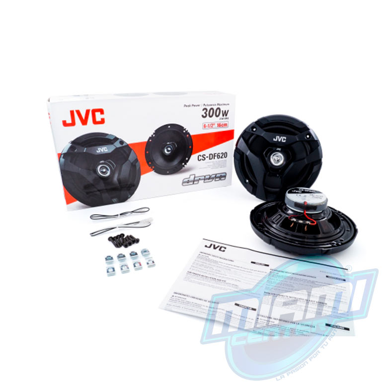 COMBO PARLANTES JVC CS-DF620+ COMPONENTES JVC CS-DR601C + 4 ESPACIADORES (INSTALADO) - Imagen 9