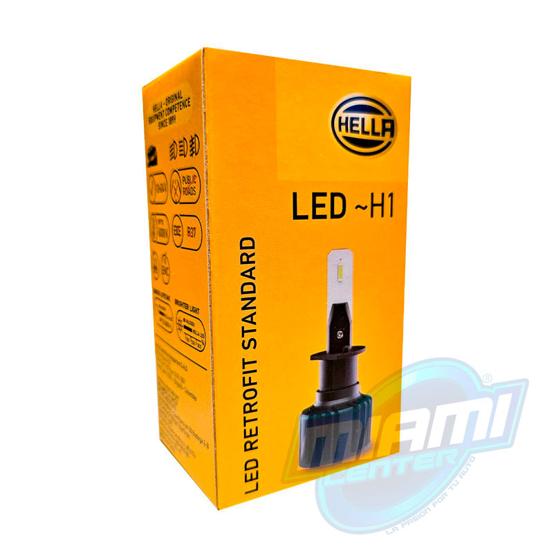HELLA AMPOLLETAS LED PARA AUTO H1 FAROS DELANTEROS - Imagen 5