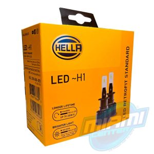 HELLA AMPOLLETAS LED PARA AUTO H1 FAROS DELANTEROS