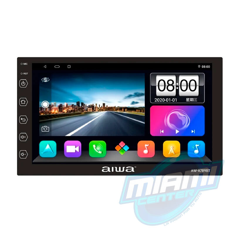 RADIO AIWA AW-A789bt 7" • CARPLAY • ANDROID 12• WIFI (4RAM/64GB)
