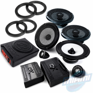 COMBO AUDIO GREAT WALL POER PARLANTES DB DRIVE DX-S65P+ COMPONENTES DB DRIVE DX-S65C + WDX-AS10 + ESPACIADORES • 6.5" + INSTALACIÓN