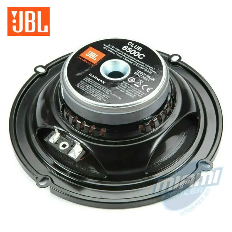COMBO PARLANTES JBL CLUB 64FSL + COMPONENTES JBL CLUB 6500 + SUBWOOFER JBL SW68 + ESPACIADORES (INSTALADO) - Imagen 6