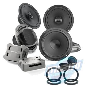 COMBO PARLANTES HERTZ CX165 + COMPONENTES HERTZ CPK165+ESPACIADORES (INSTALADO)