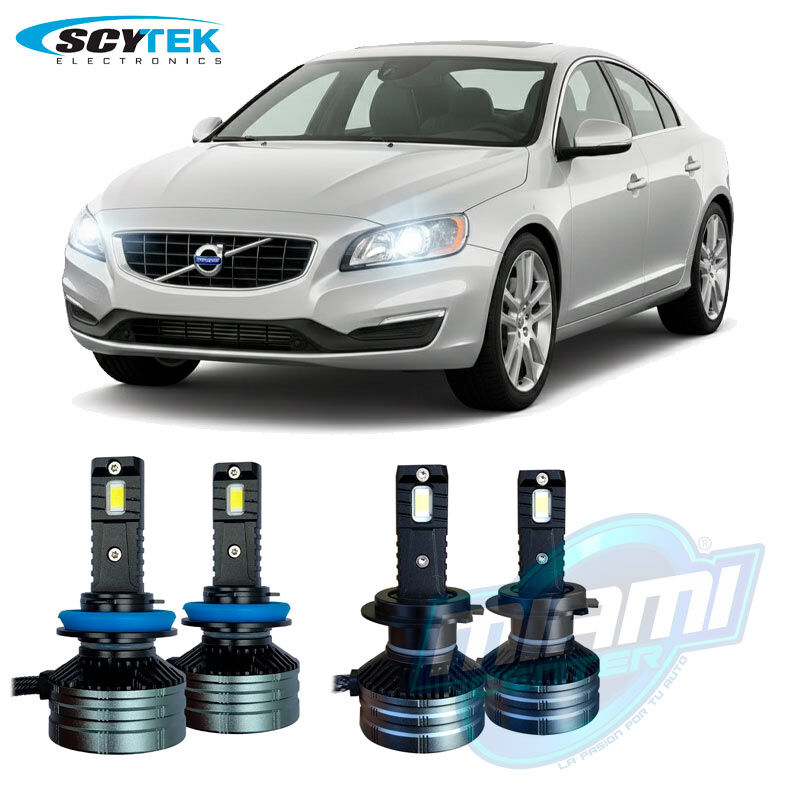 COMBO LED SCYTEK VOLVO S60 2012+ (H11+H7)