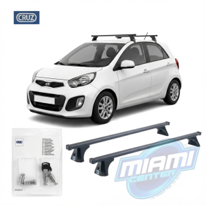 PACK BARRAS CRUZ DE ACERO KIA MORNING / PICANTO 2011 → 2017