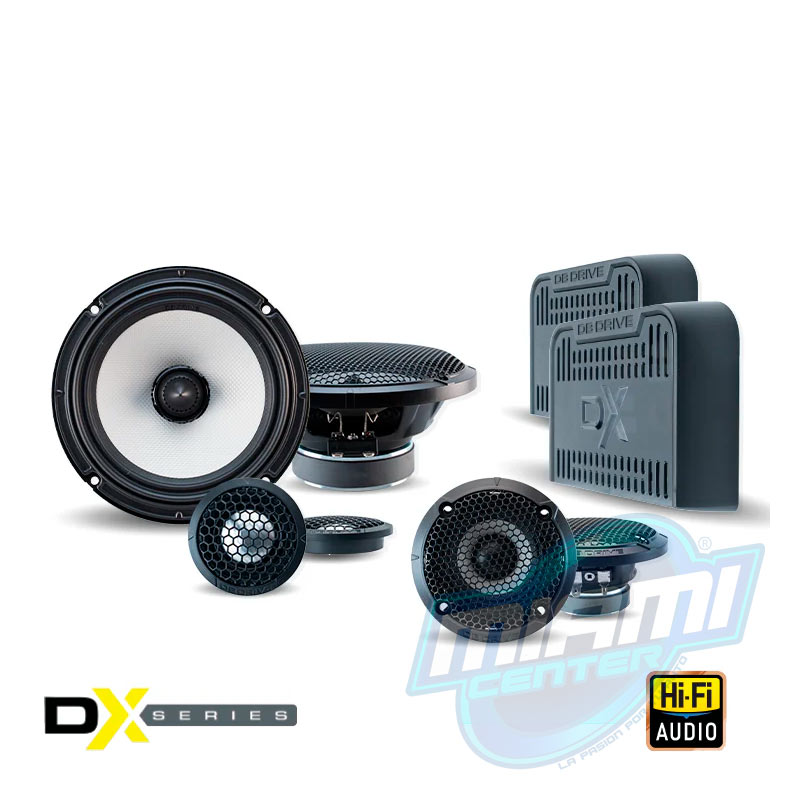 DB DRIVE COMPONENTES DX-S653C •125 W •6.5"