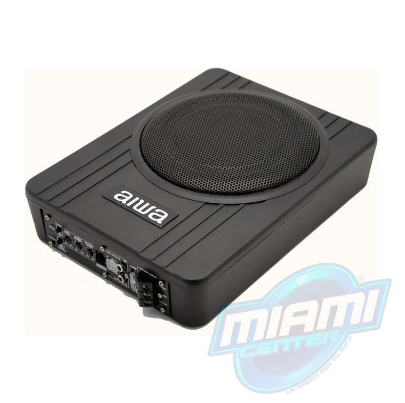 AIWA SUBWOOFER AMPLIFICADO AW-10US • 10" • 120W RMS