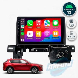 RADIO ANDROID 9" HD • MAZDA CX-5 2017+ (4RAM/64G)