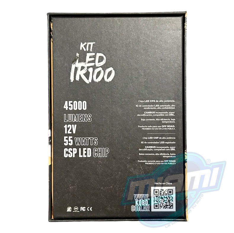 DAKAR AMPOLLETAS LED CSP IR100 PARA AUTO HB4 / 9006 - Imagen 4