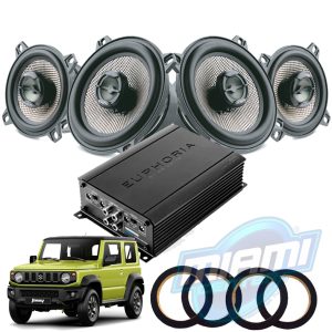 COMBO PRO PARLANTES FOCAL 130 AC + FOCAL 100 AC + DB DRIVE AMPLIFICADORES FM75.42 + ESPACIADORES MDF