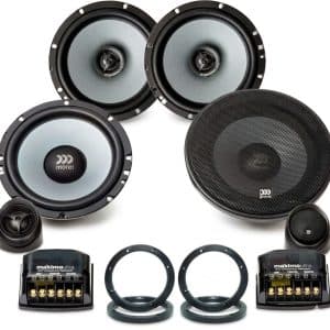COMBO PARLANTES MOREL MAXIMO ULTRA 602 COAX + COMPONENTES MOREL ULTRA 602 MKII + ESPACIADORES (INSTALADO)