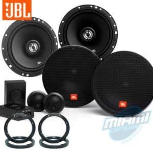 COMBO PARLANTES JBL STAGE 3 604C + COMPONENTES STAGE 1 621 + ESPACIADORES (INSTALADO)