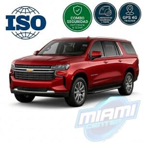 COMBO SEGURIDAD 5.1 SUBURBAN GPS 4G + LAMINADO CON TINTE.