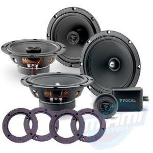 COMBO PARLANTES ACX-165 + COMPONENTES ASE-165 + 4 ESPACIADORES (INSTALADO)