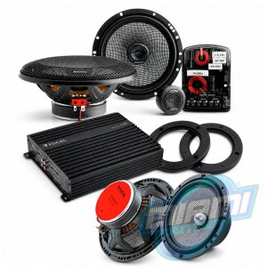 COMBO PARLANTES FOCAL ASE-165 + ACX-165 + AMPLIFICADOR AP-4.380 (INSTALADO)