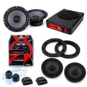COMBO AUDIO GREAT WALL POER PARLANTES MOREL TEMPO INTEGRA 602+ COMPONENTES TEMPO ULTRA 602 + WDX-AS10 + ESPACIADORES • 6.5" + INSTALACIÓN
